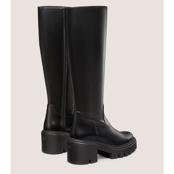 SOHO LEATHER KNEE-HIGH BOOT - Picture 3 of 11